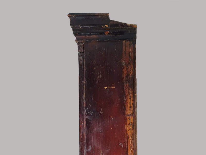 Irish Country House Glass Cupboard or Dresser