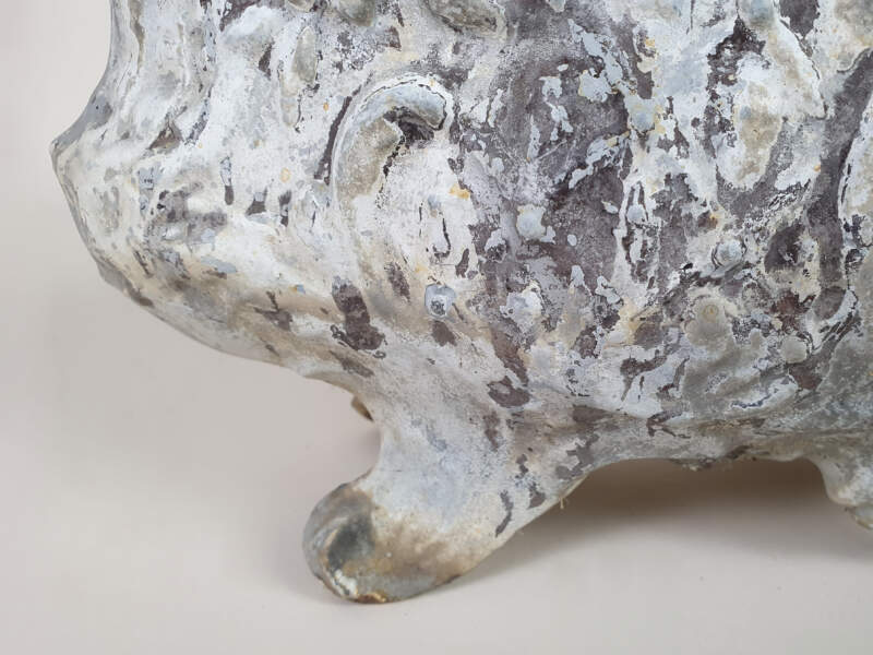 Decorative Cast Iron Jardiniere, Wonderful Patina