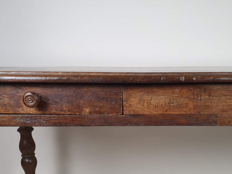 18th century French oak country serving table