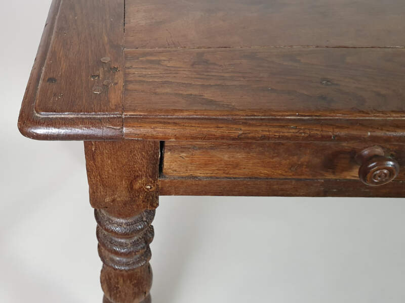 18th century French oak country serving table