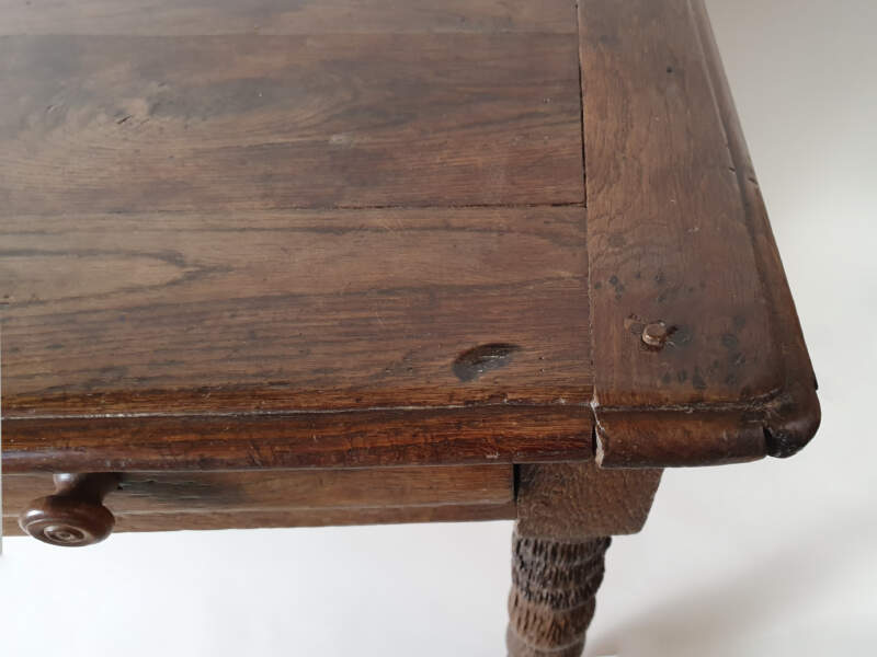 18th century French oak country serving table