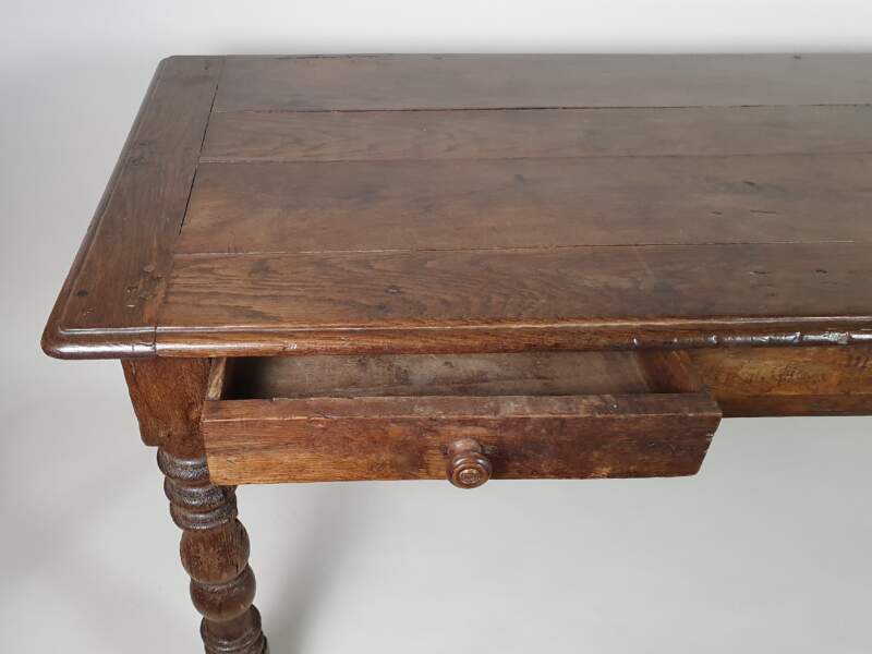 18th century French oak country serving table