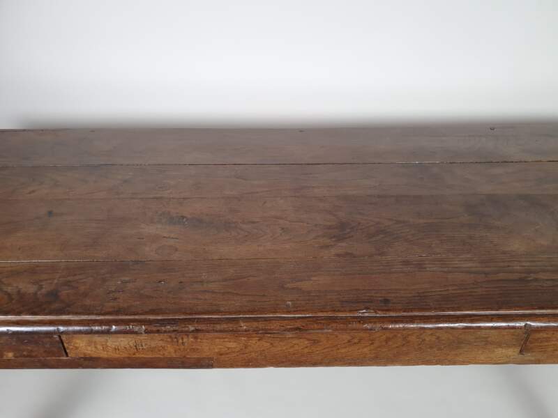 18th century French oak country serving table