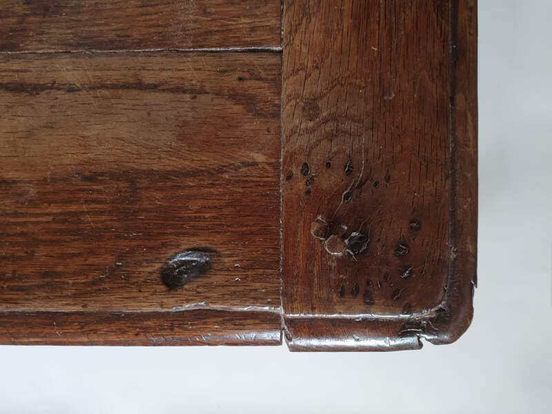 18th century French oak country serving table