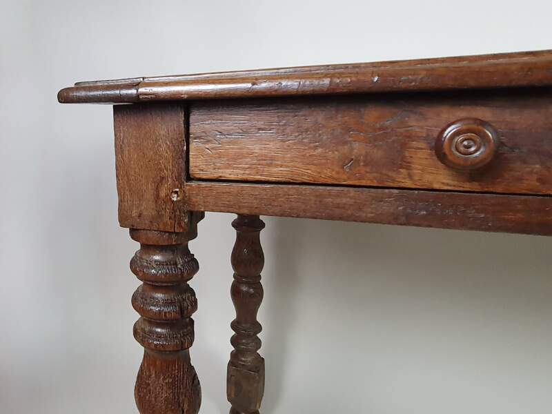 18th century French oak country serving table