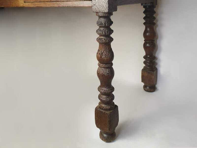 18th century French oak country serving table