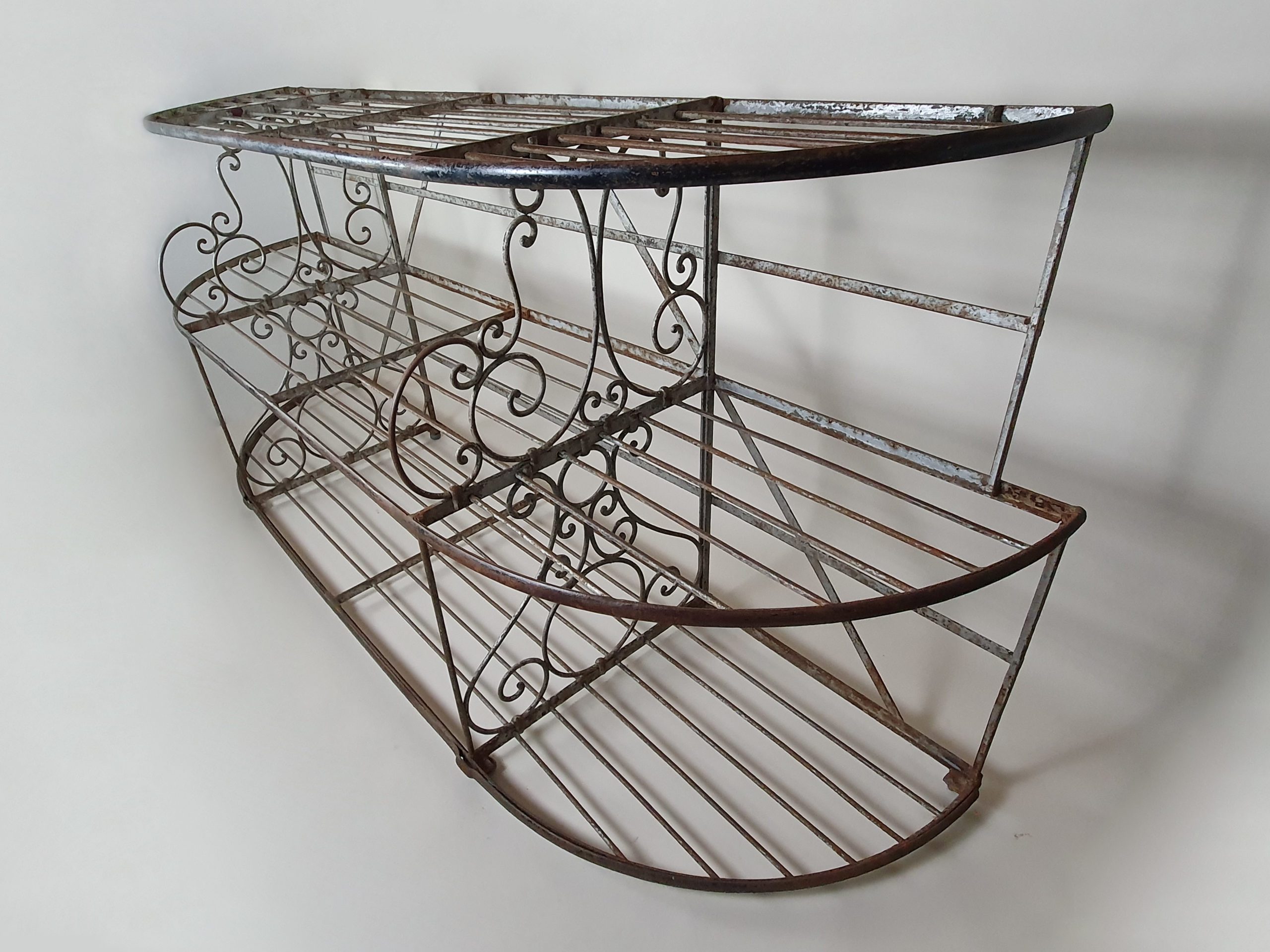 French wrought iron boulangerie or patisserie Stand