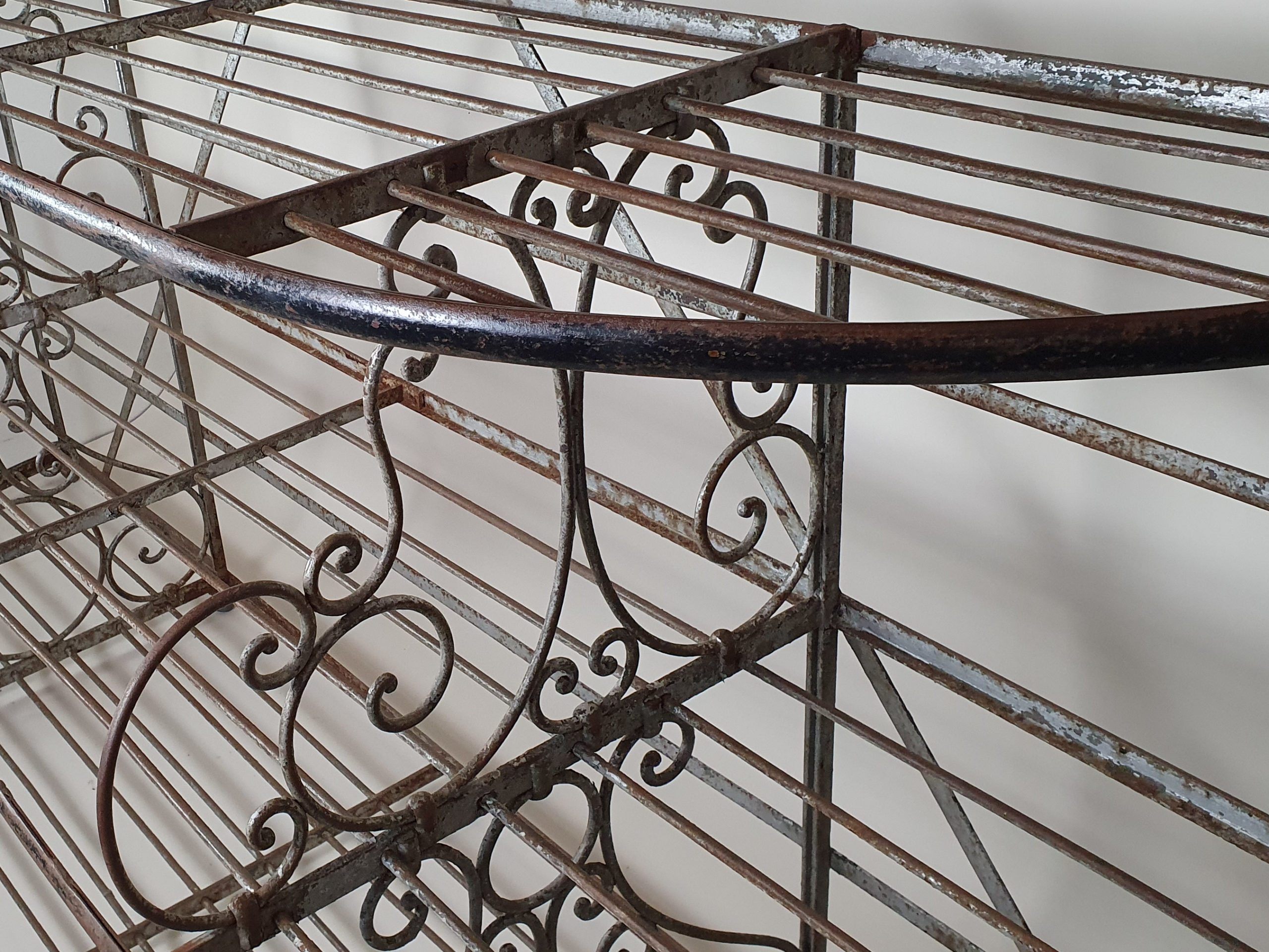 French wrought iron boulangerie or patisserie Stand