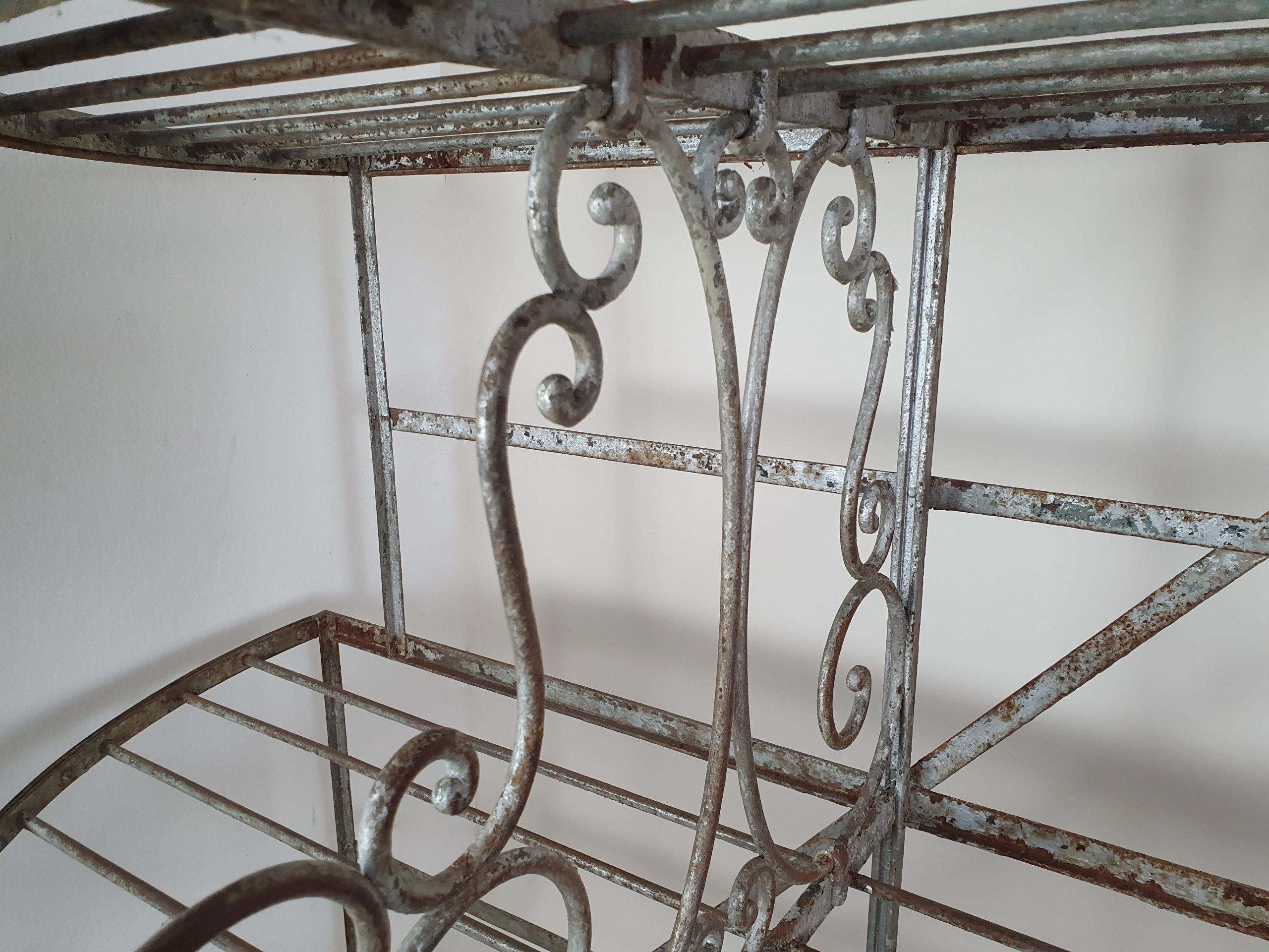 French wrought iron boulangerie or patisserie Stand