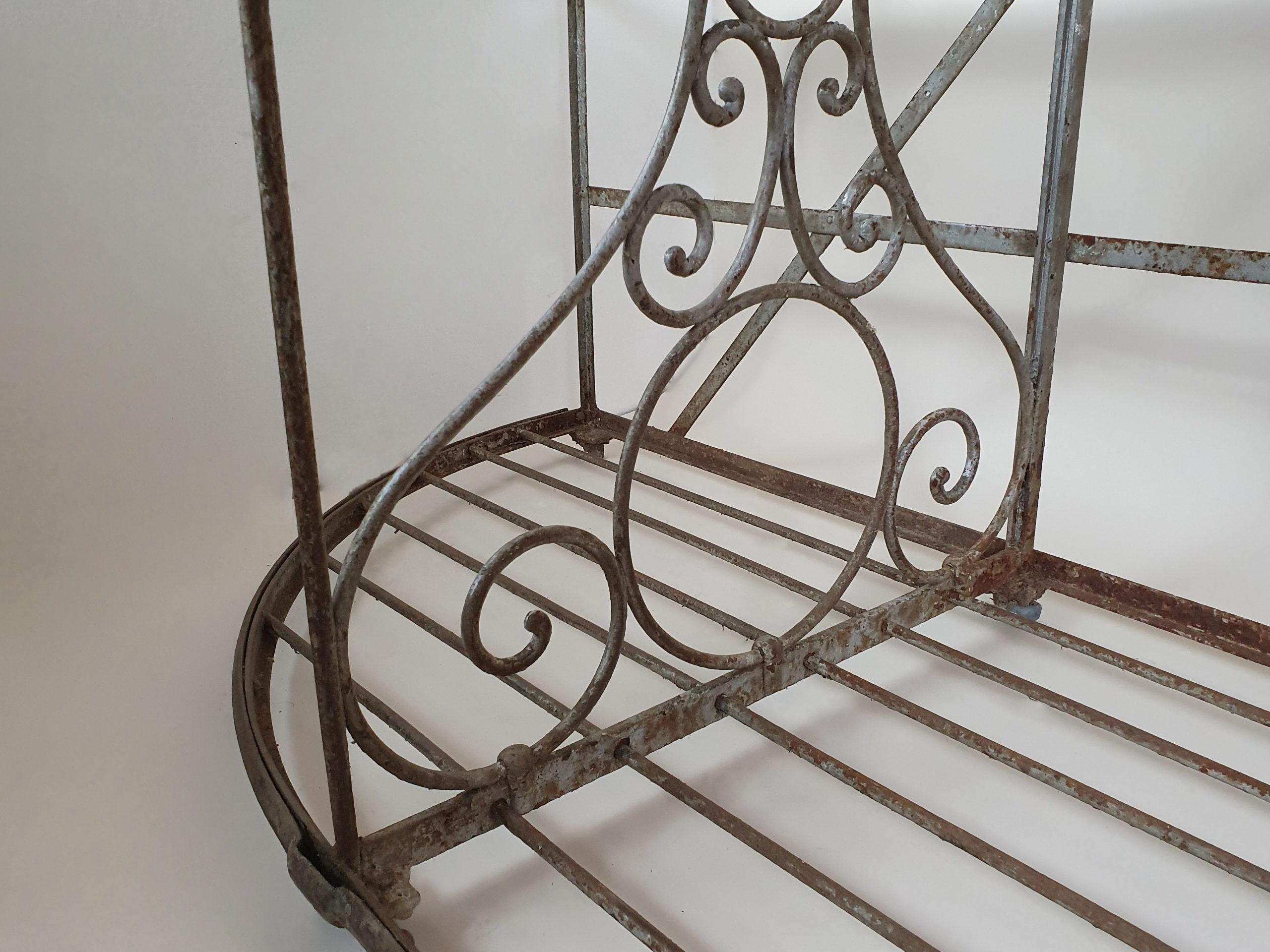 French wrought iron boulangerie or patisserie Stand