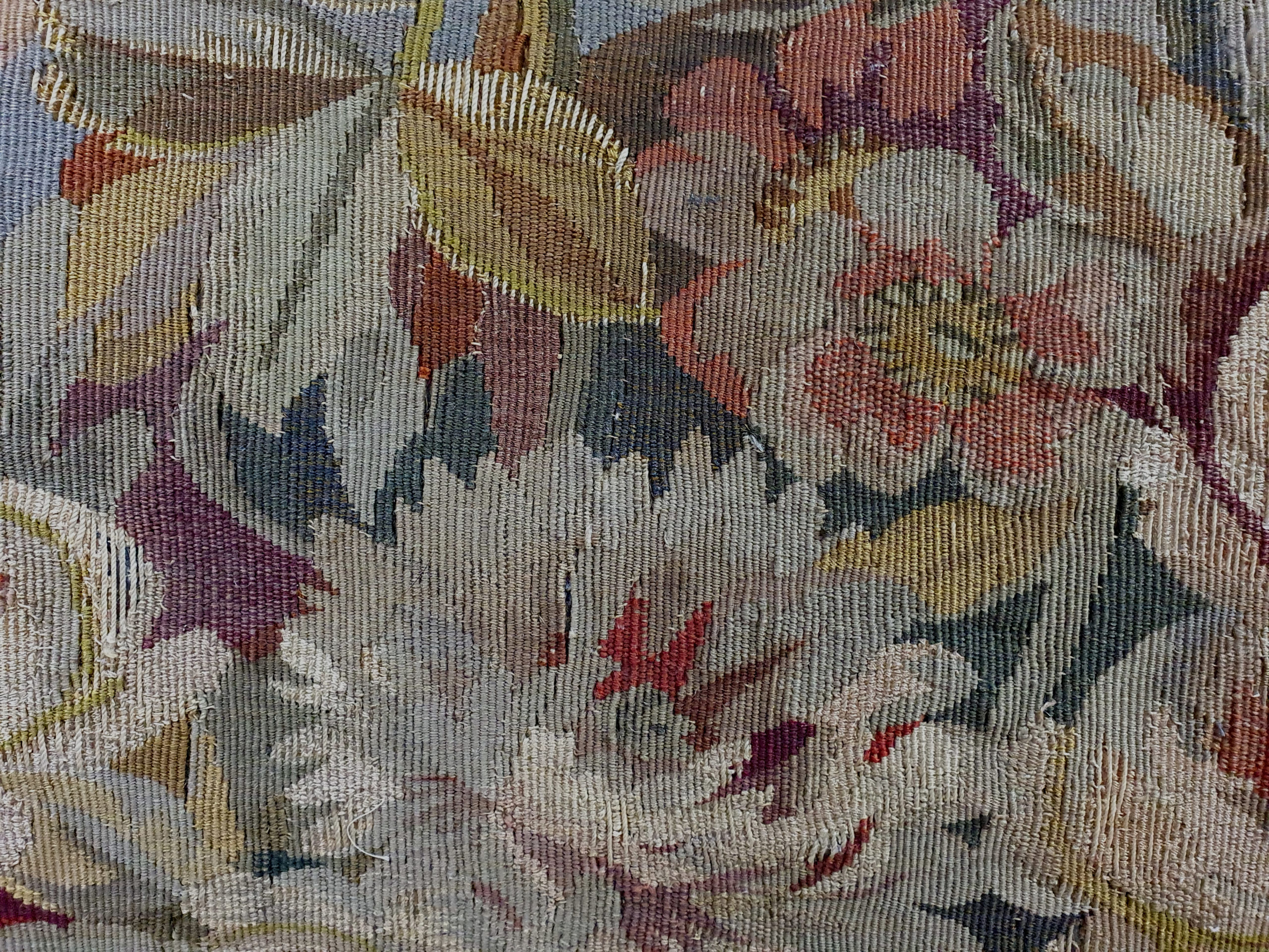 19th century French aubusson fruitwood Sofa
