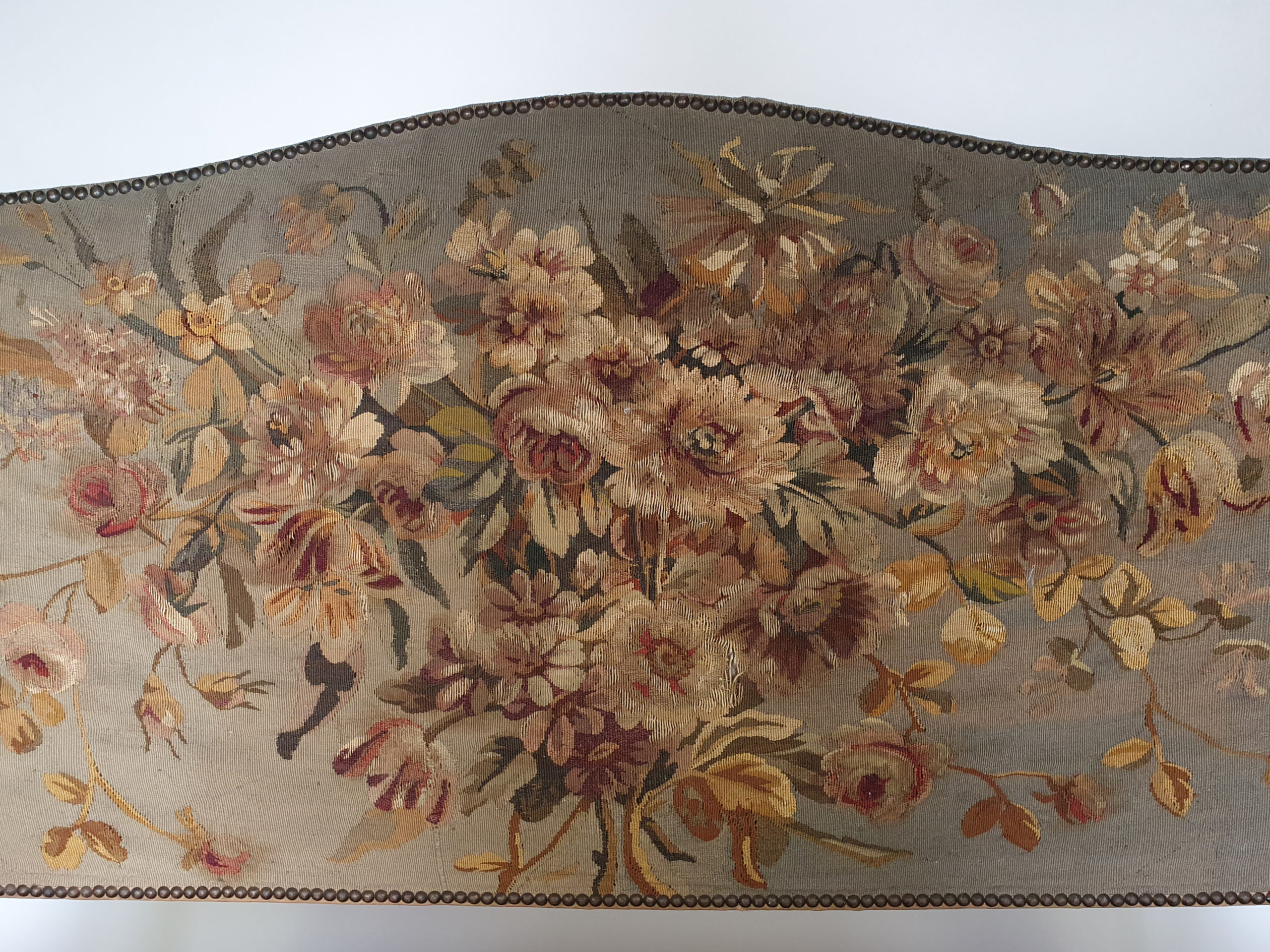 19th century French aubusson fruitwood Sofa