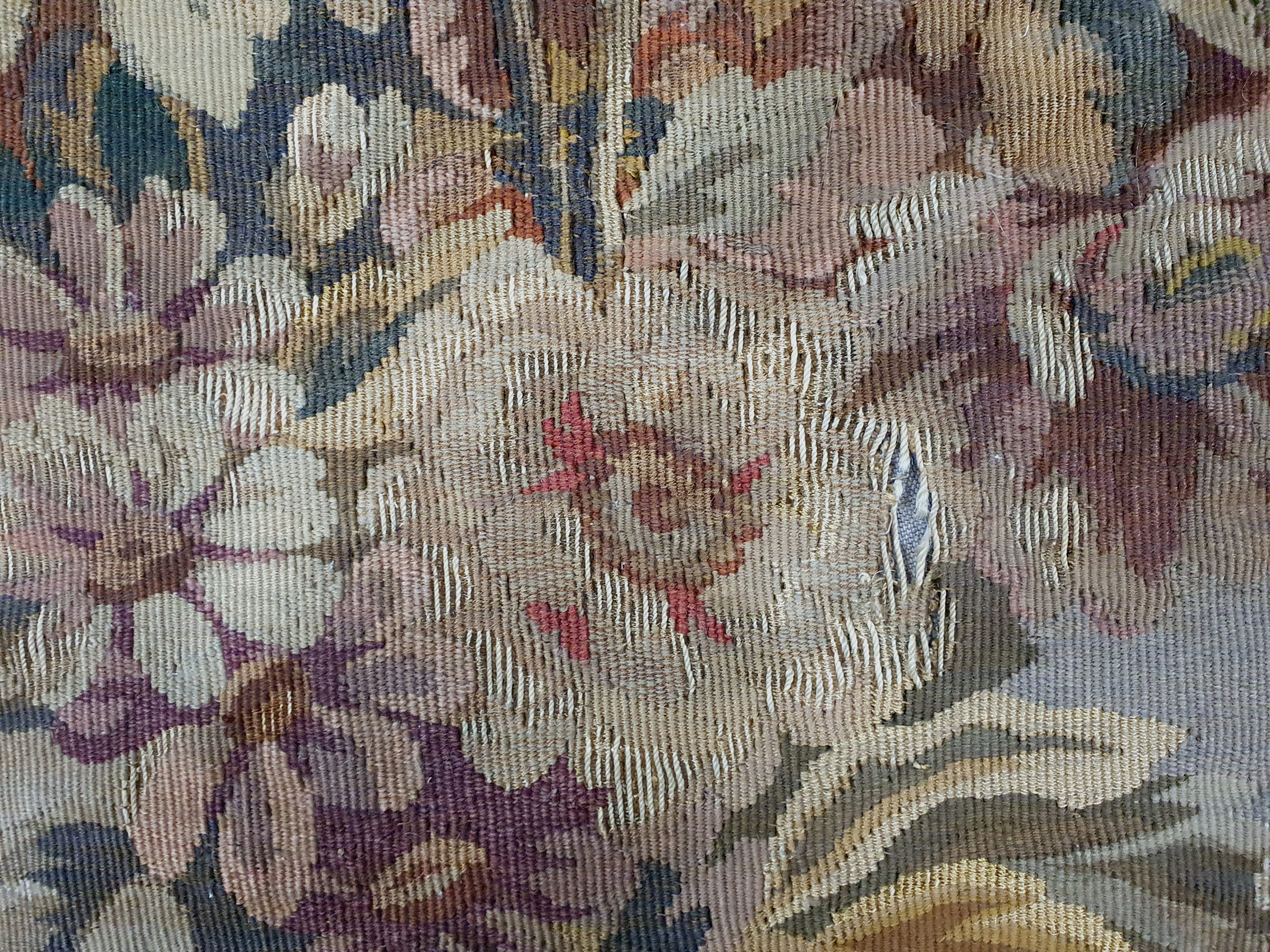 19th century French aubusson fruitwood Sofa