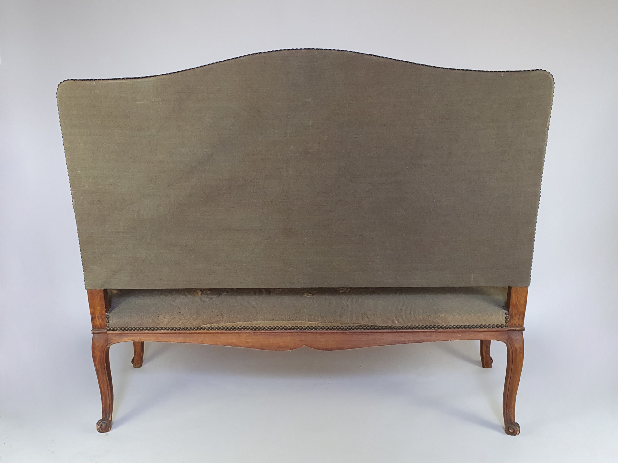 19th century French aubusson fruitwood Sofa
