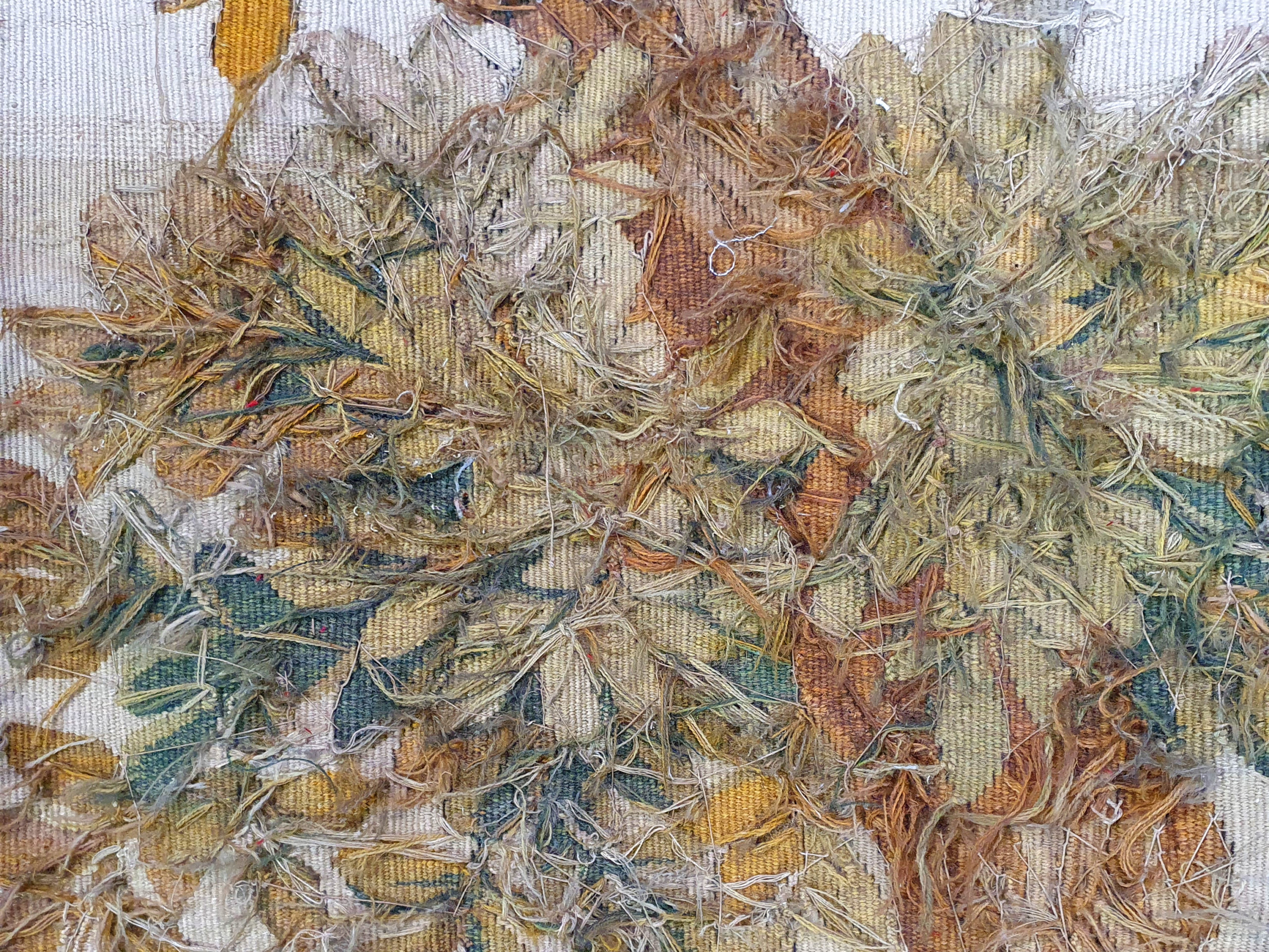 Large Aubusson Tapestry from early 1800s, wonderful muted colours