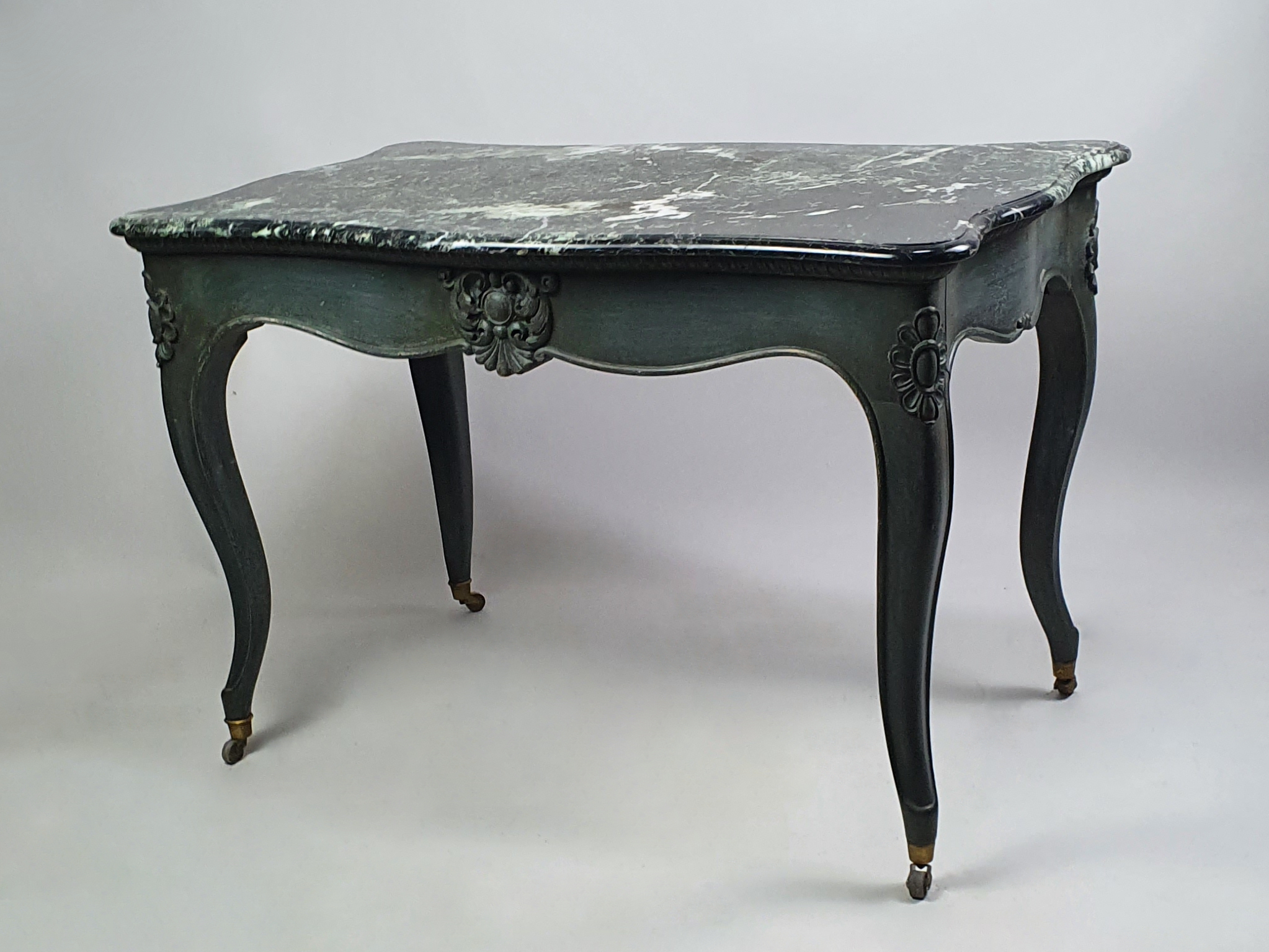 Decorative French Marble Top Table