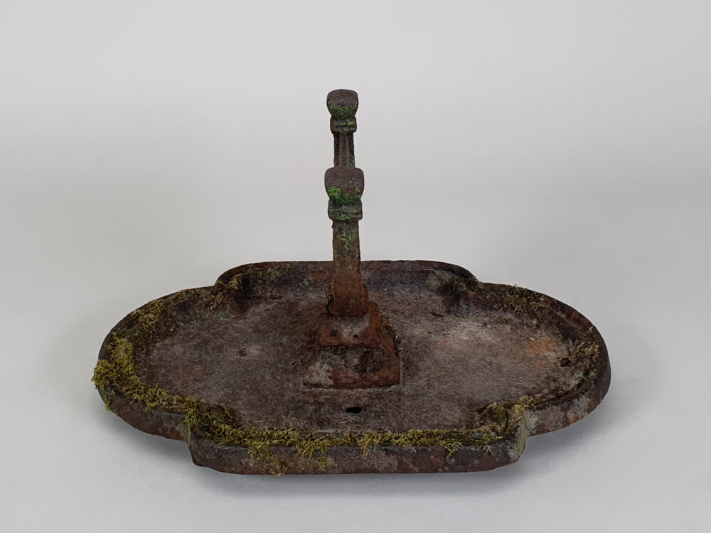 Victorian English antique cast iron Boot Scraper