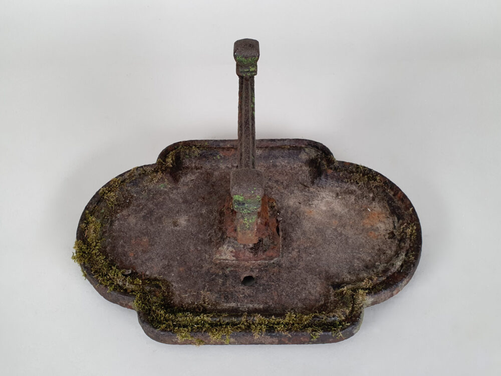 Victorian English antique cast iron Boot Scraper