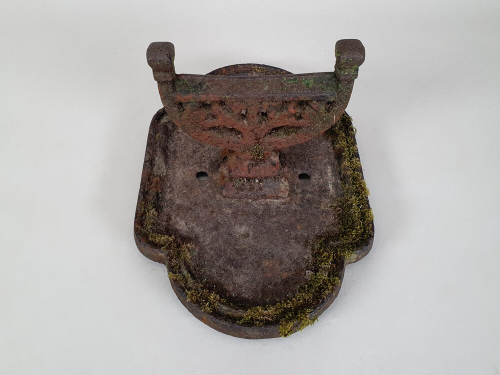 Victorian English antique cast iron Boot Scraper