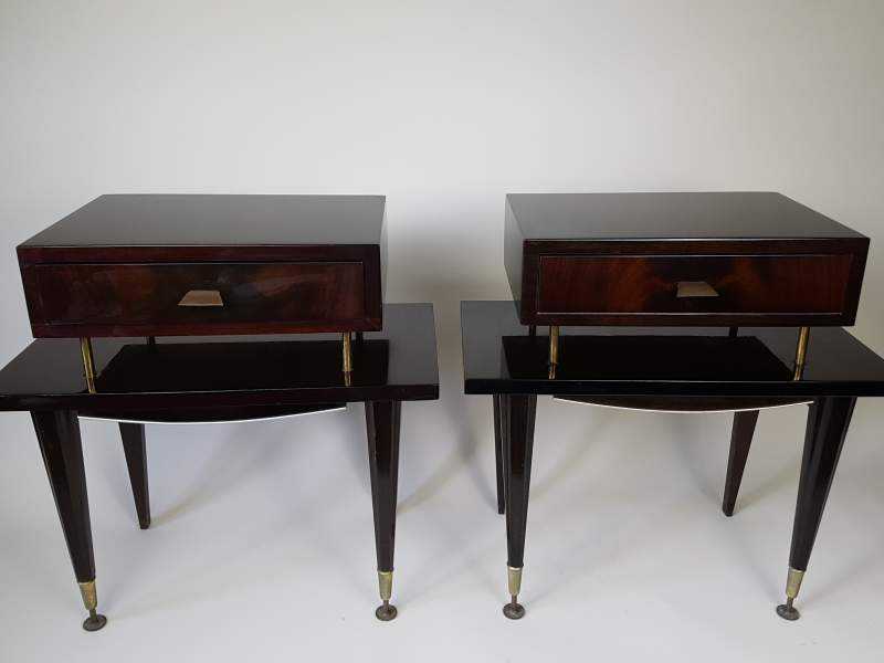 Pair of Mid Century Bedside Tables
