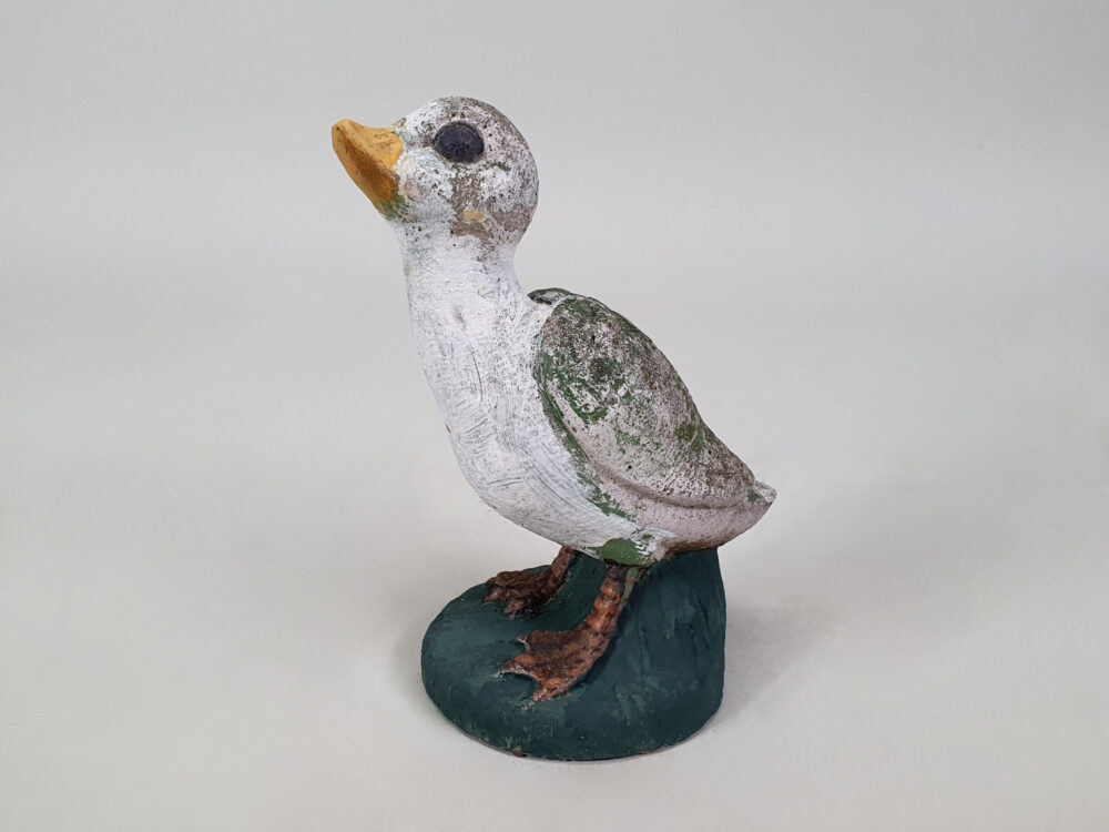 A family of Geese antique garden Ornaments
