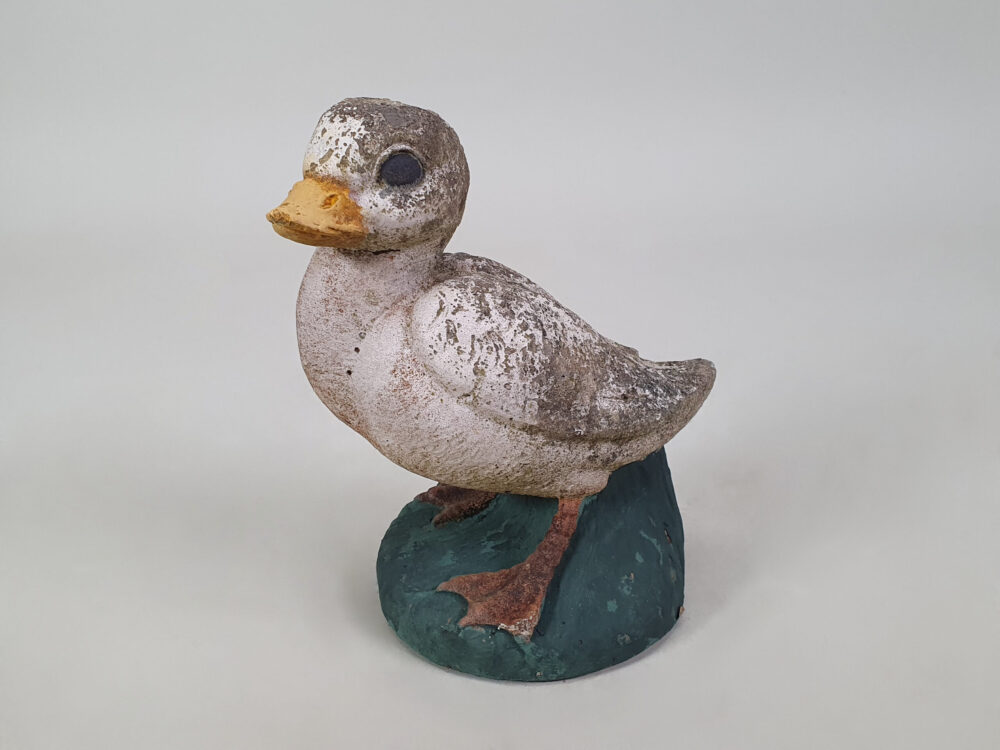 A family of Geese antique garden Ornaments