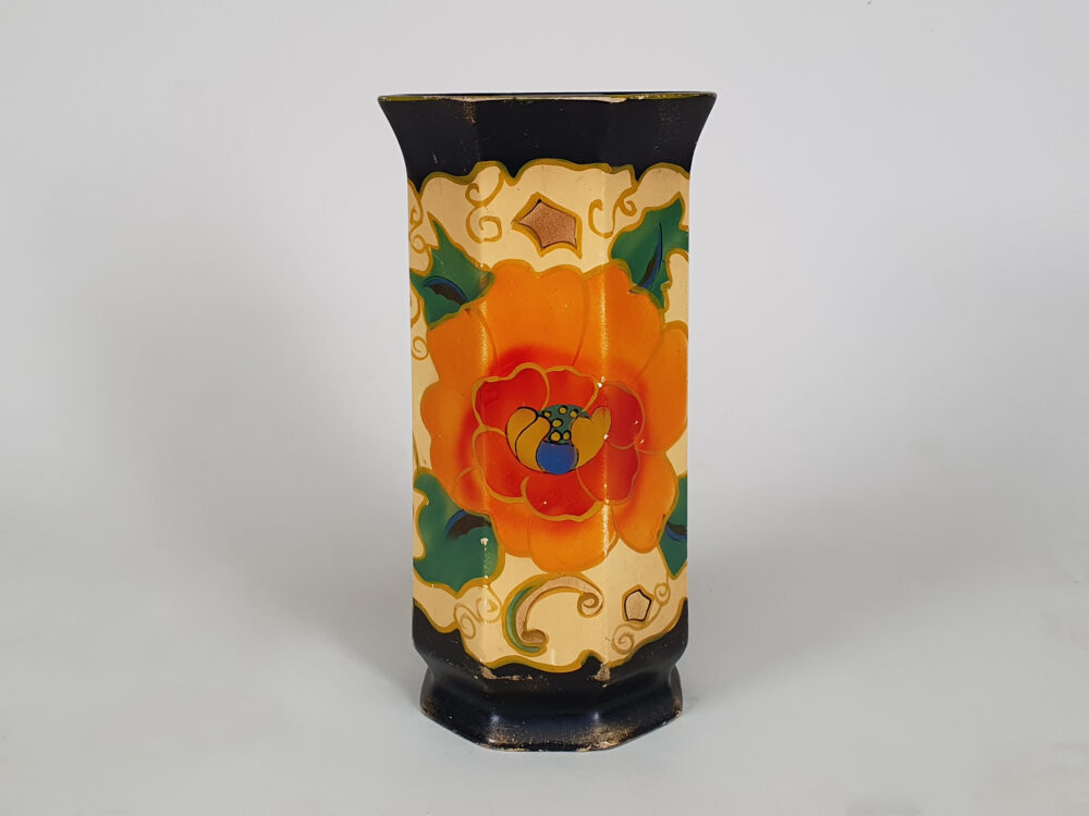 A pair of ceramic antique Brentleigh Ware Vases