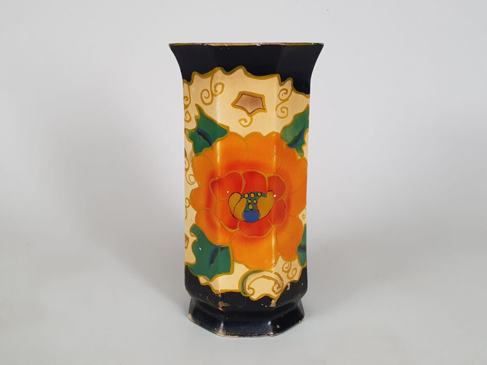A pair of ceramic antique Brentleigh Ware Vases