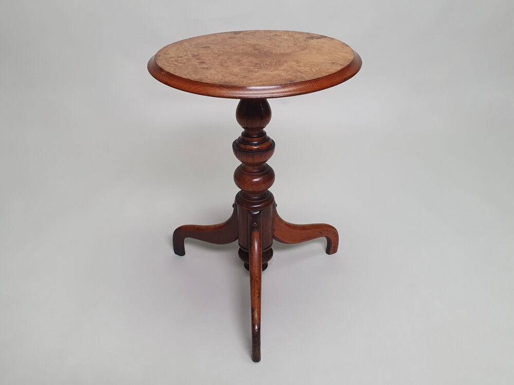 Antique 19th century circular Wine Table or Occasional Table