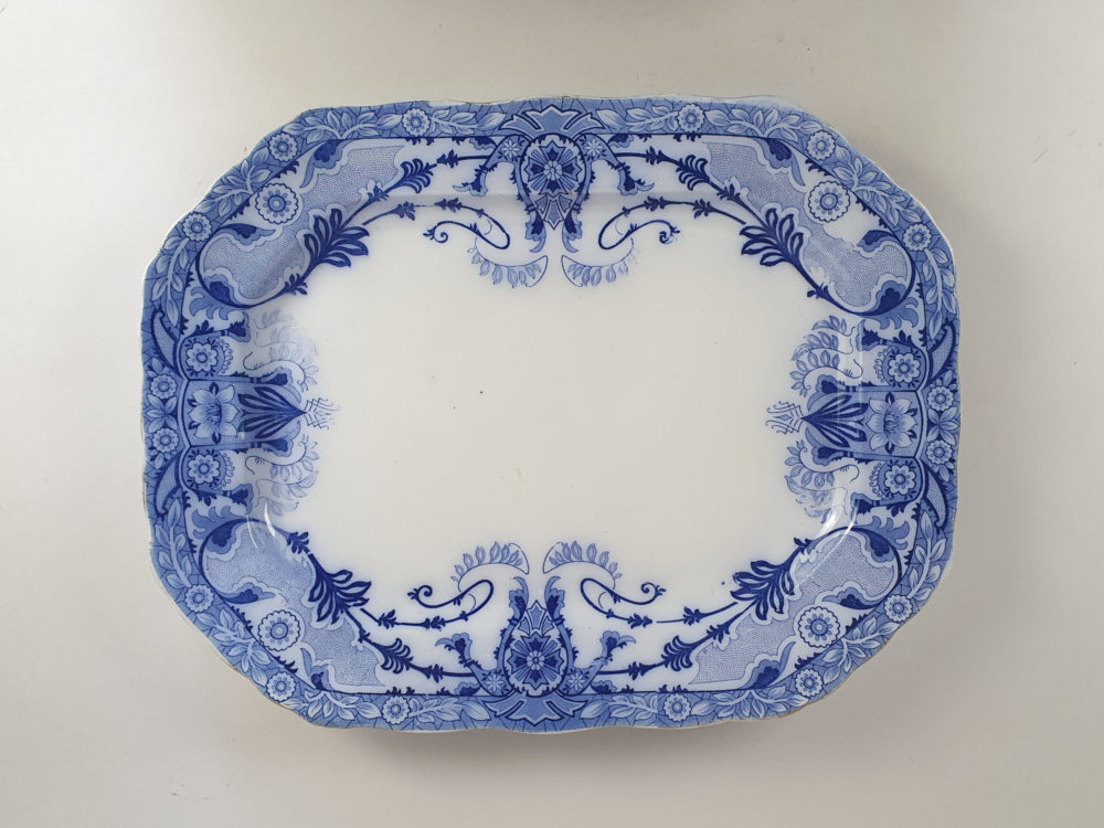 Antique Art Nouveau Burgess & Leigh Burslem Platter