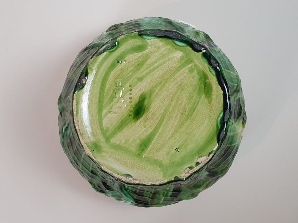 Antique Ault majolica Jardiniere