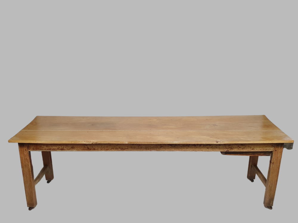 Rustic antique Beech Farmhouse Table