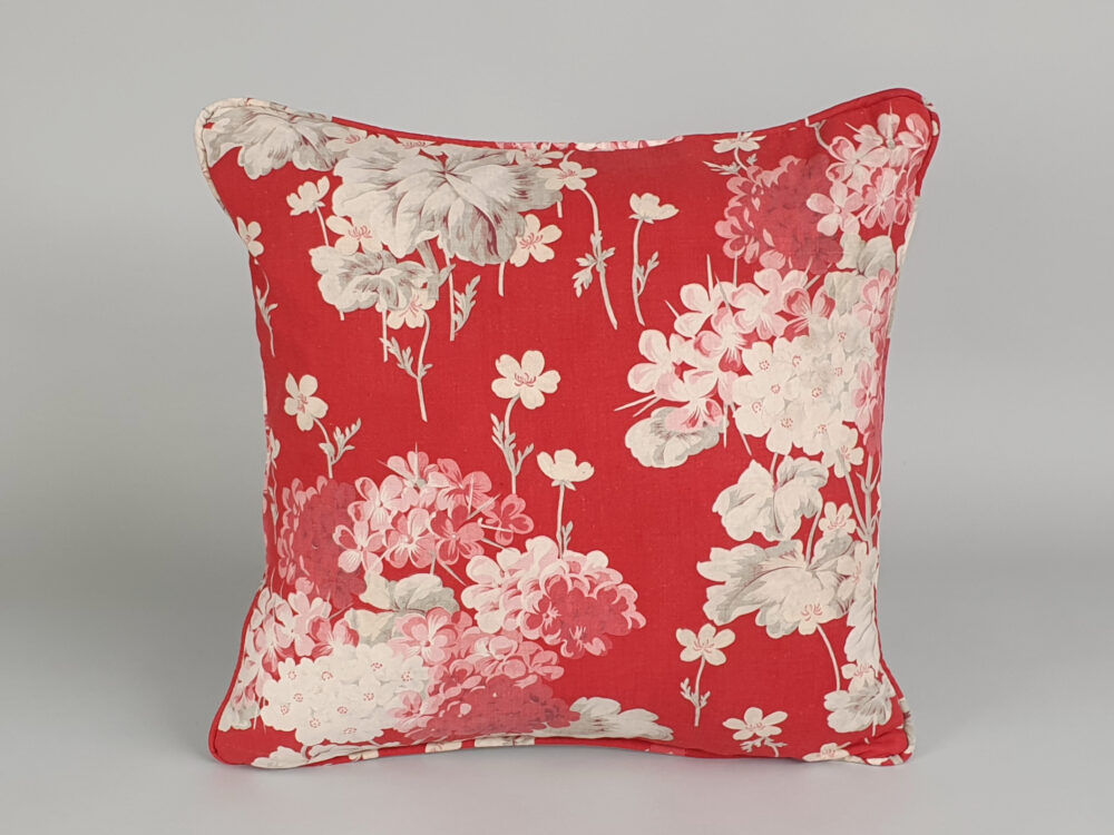 Antique Cushion in French floral fabric