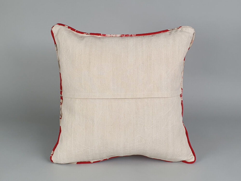 Antique Cushion in French floral fabric