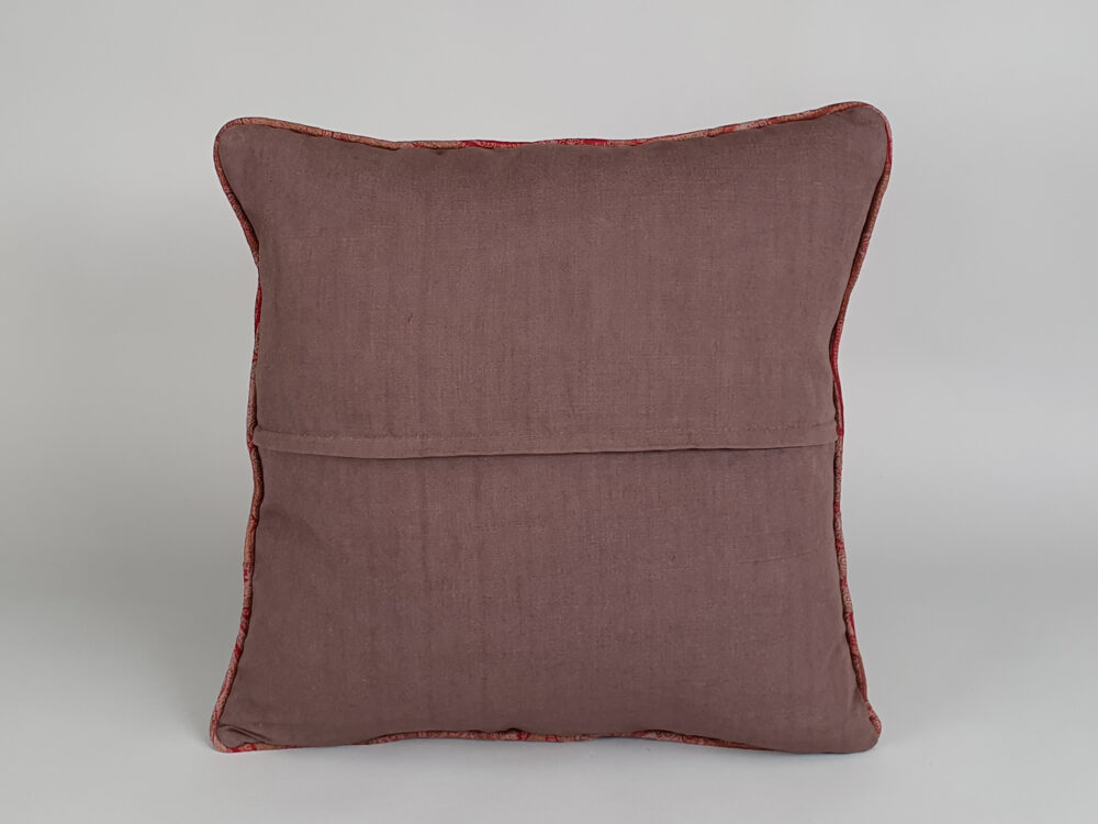Antique Cushion made from Paisley Shawl