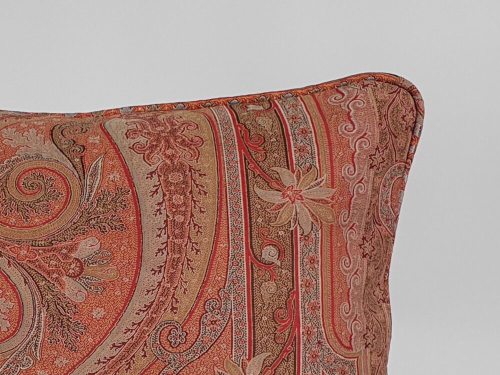 Antique Cushion made from a Paisley Shawl
