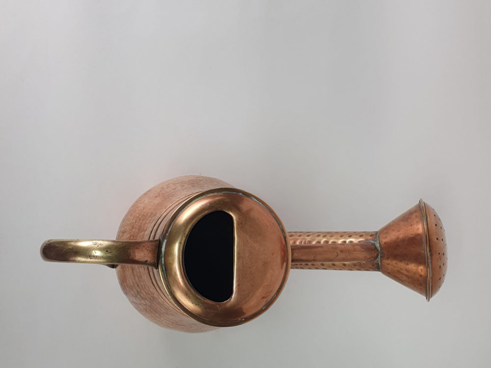Antique French copper Watering Can