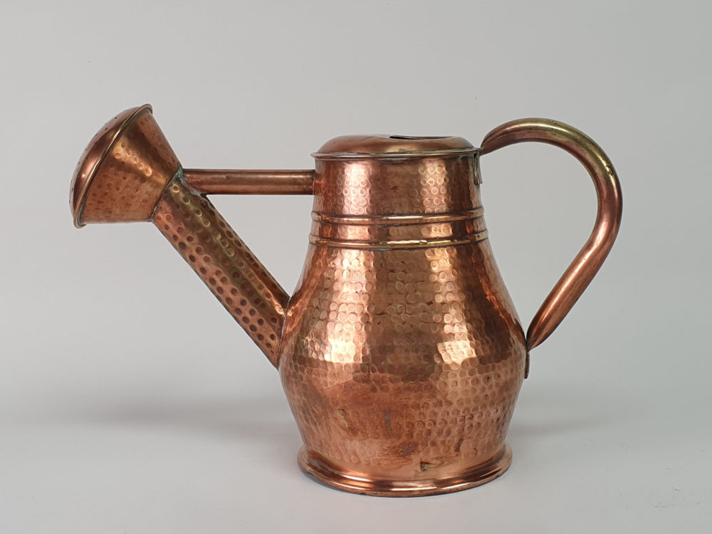 Antique French copper Watering Can