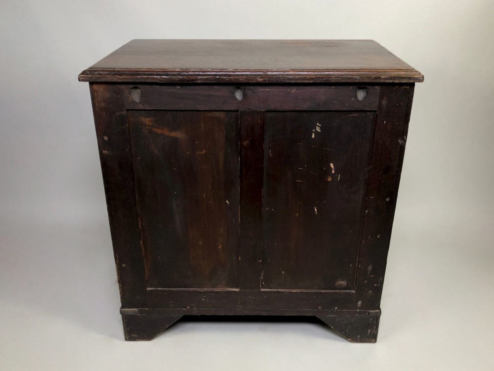 Antique Georgian compact oak Chest of Drawers
