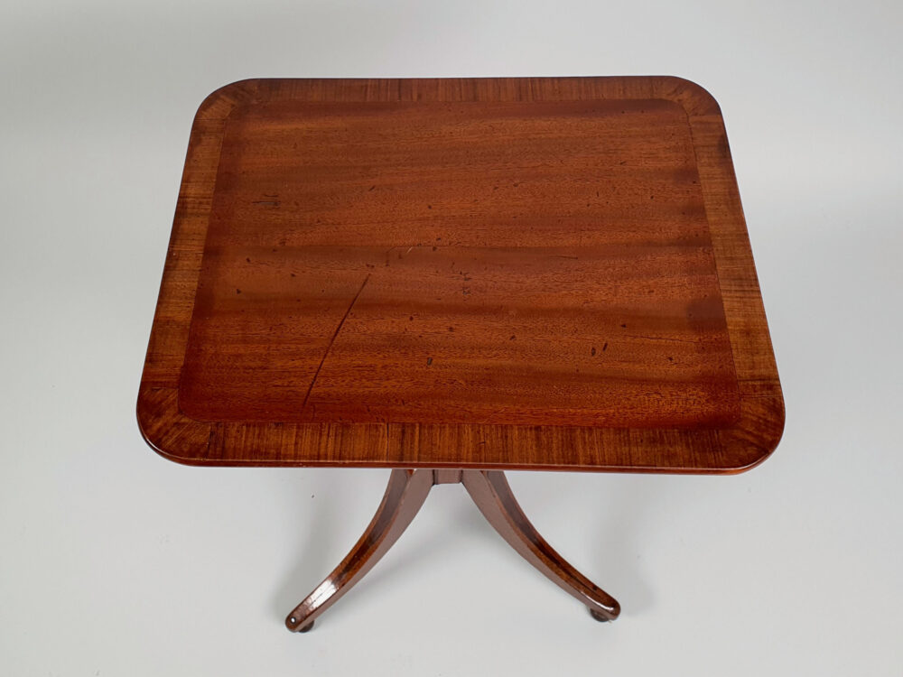 Antique Regency mahogany tripod Table