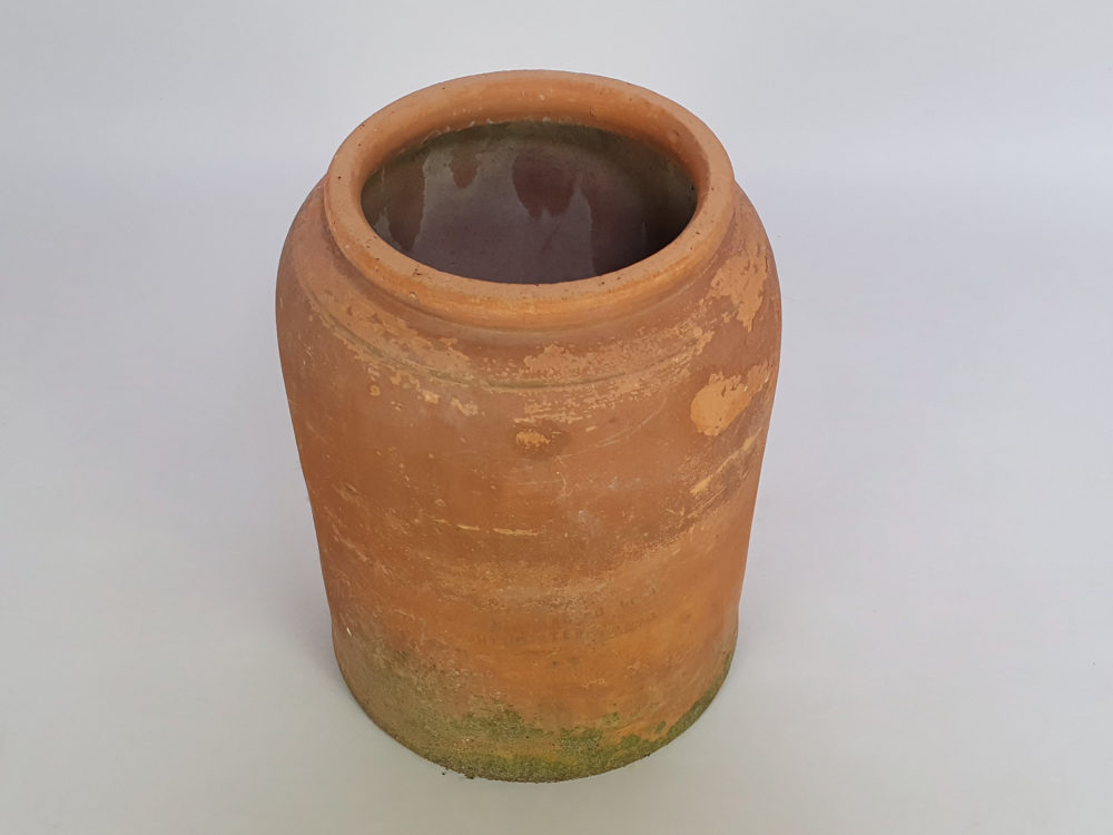 Antique Terracotta Rhubarb Forcer