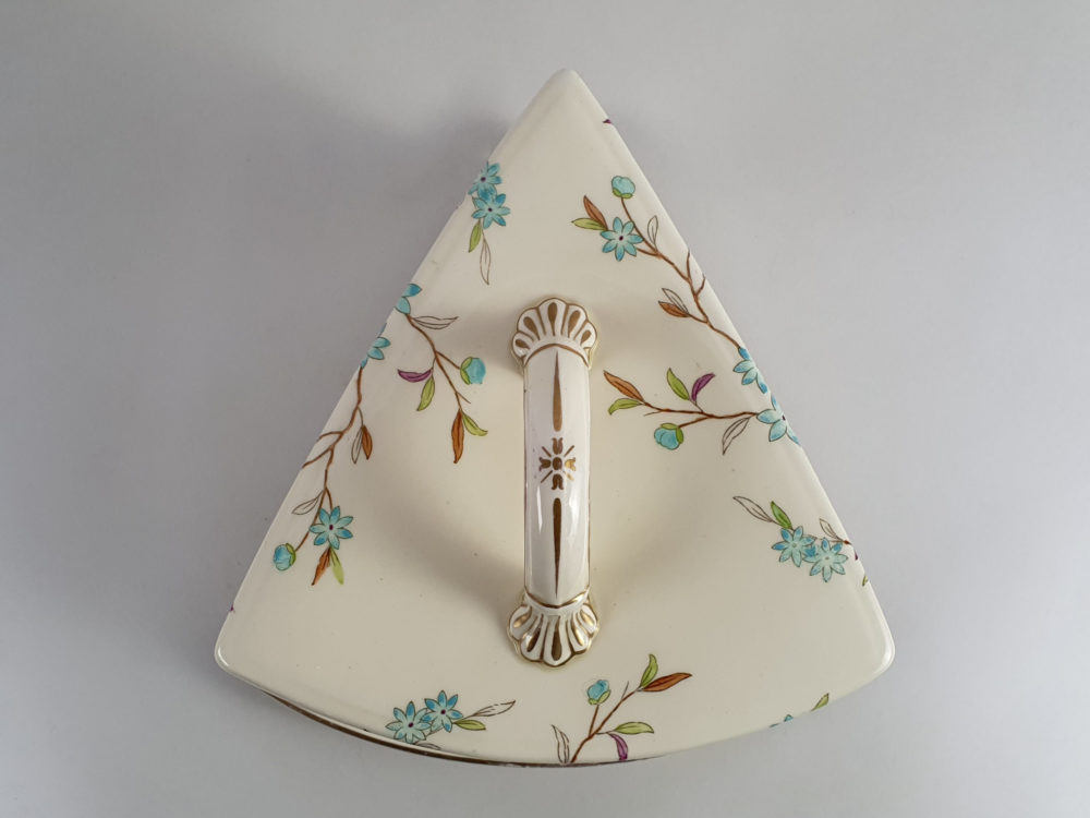 Antique Victorian lidded Cheese Dish by Powell, Bishop & Stonier from Oriental Ivory range