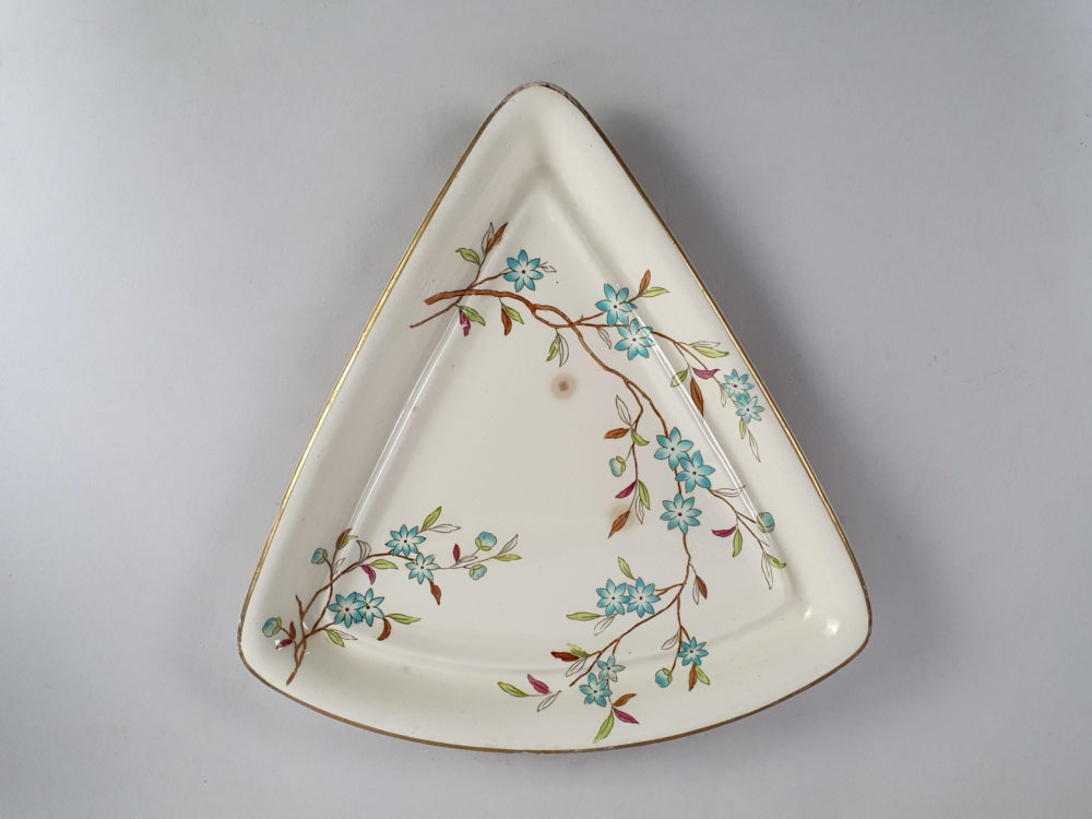 Antique Victorian lidded Cheese Dish by Powell, Bishop & Stonier from Oriental Ivory range
