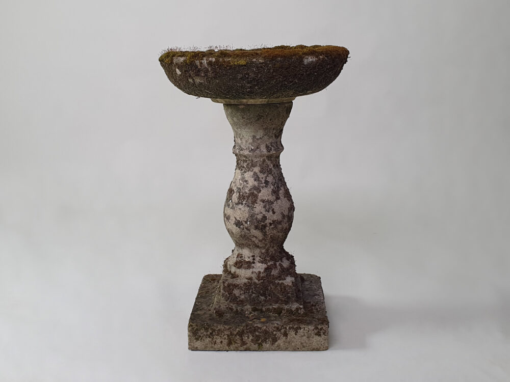 Antique garden ornament Bird Bath