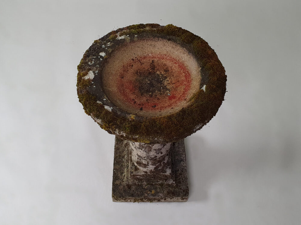 Antique garden ornament Bird Bath