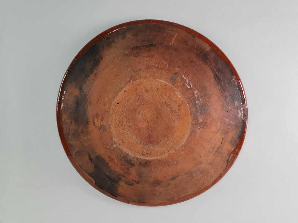 Antique slipware pottery Charger
