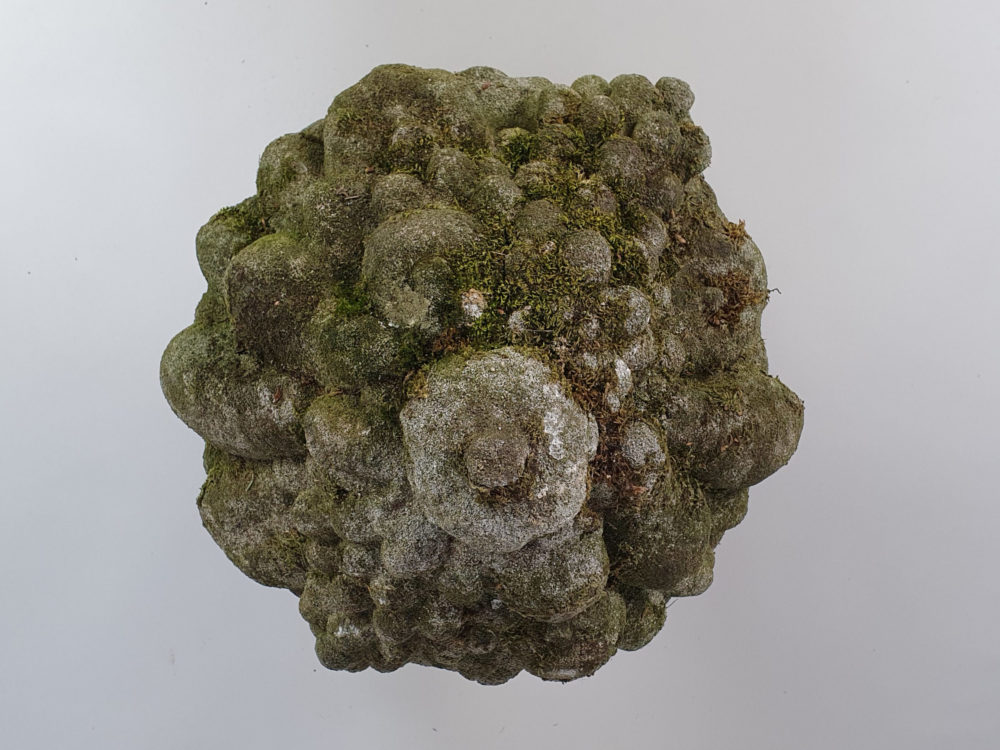 Antique stone garden ornament Fruit Basket
