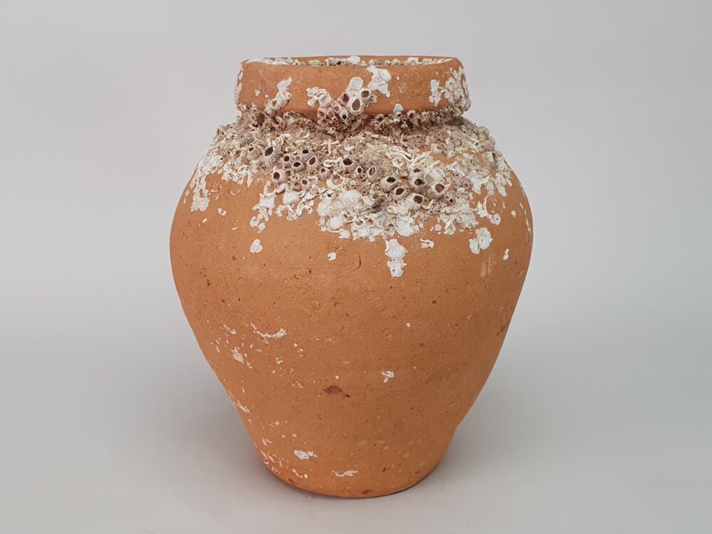 Antique terracotta Octopus Trap Pot