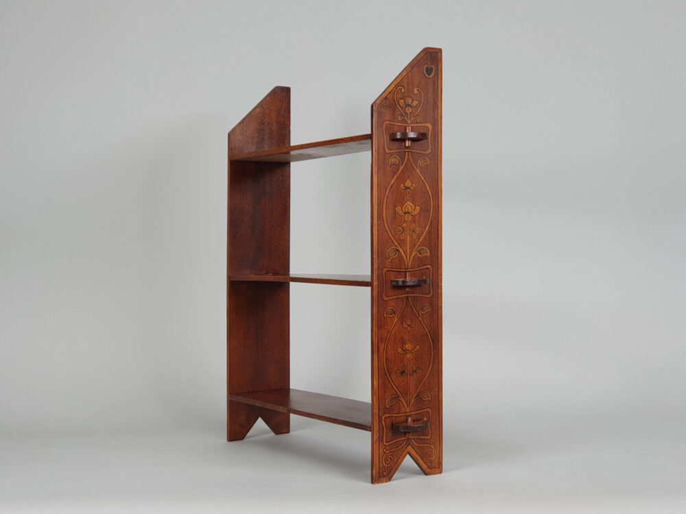 Arts & Crafts small oak antique Book Case
