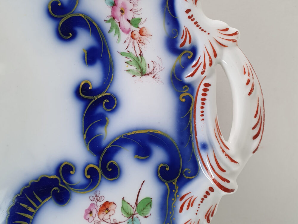 Collection of antique John Ridgway & Co Dishes and Plates